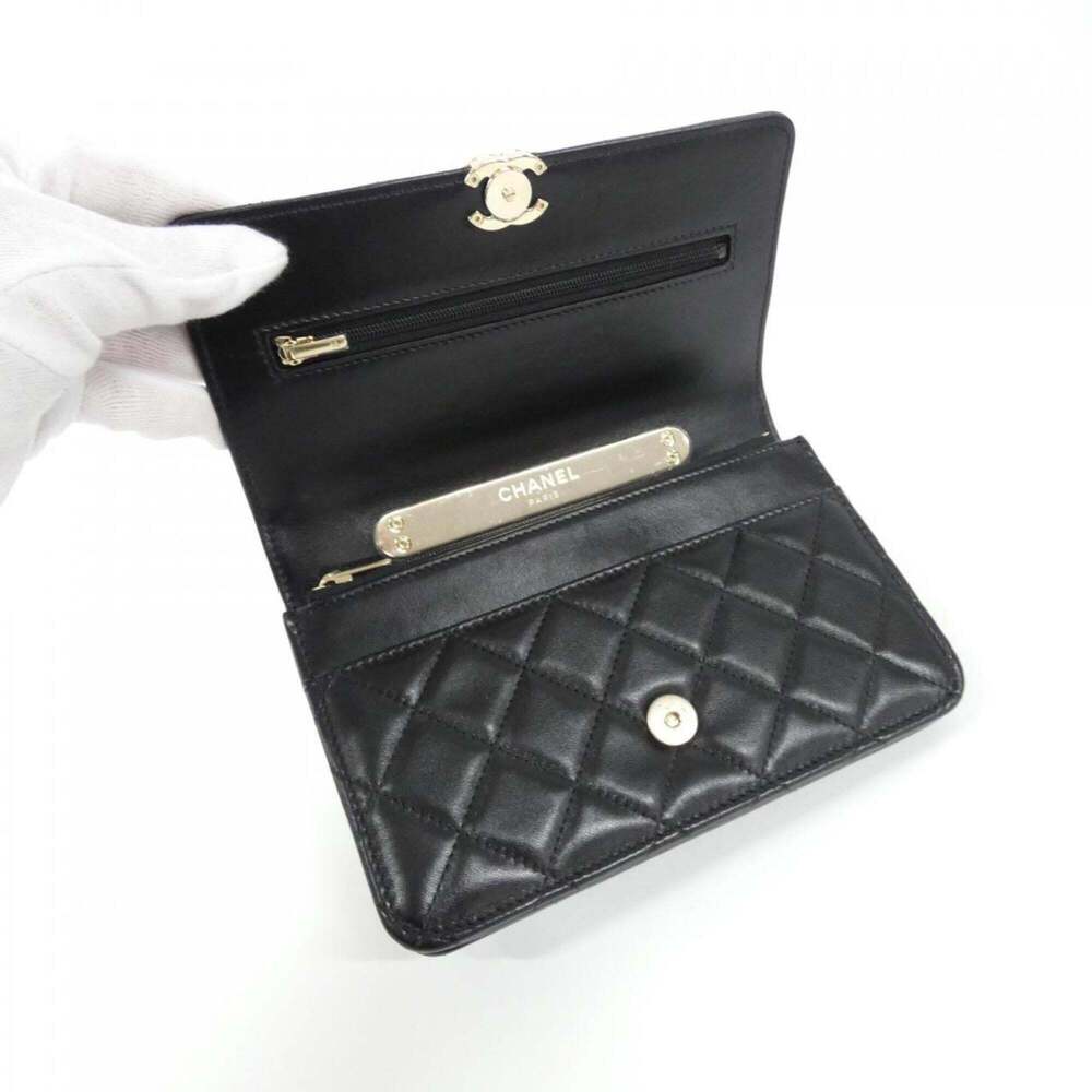 CHANEL Authentic Black Wallet - Picture 7 of 10